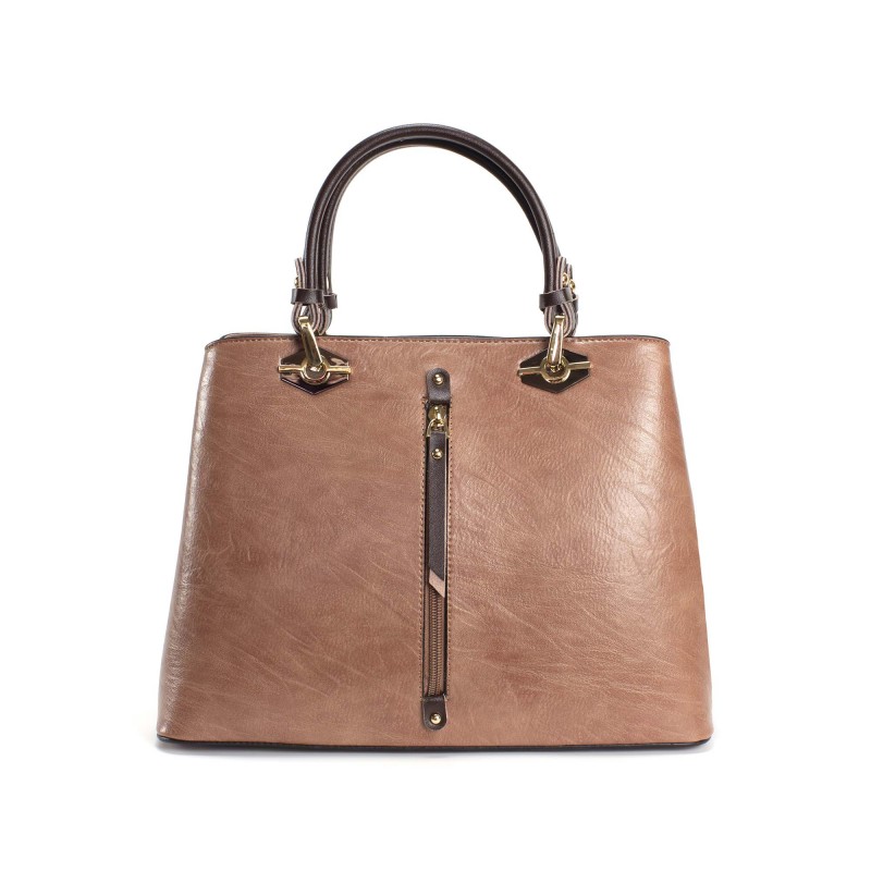 Женская классическая сумка Miranda персиковая фото