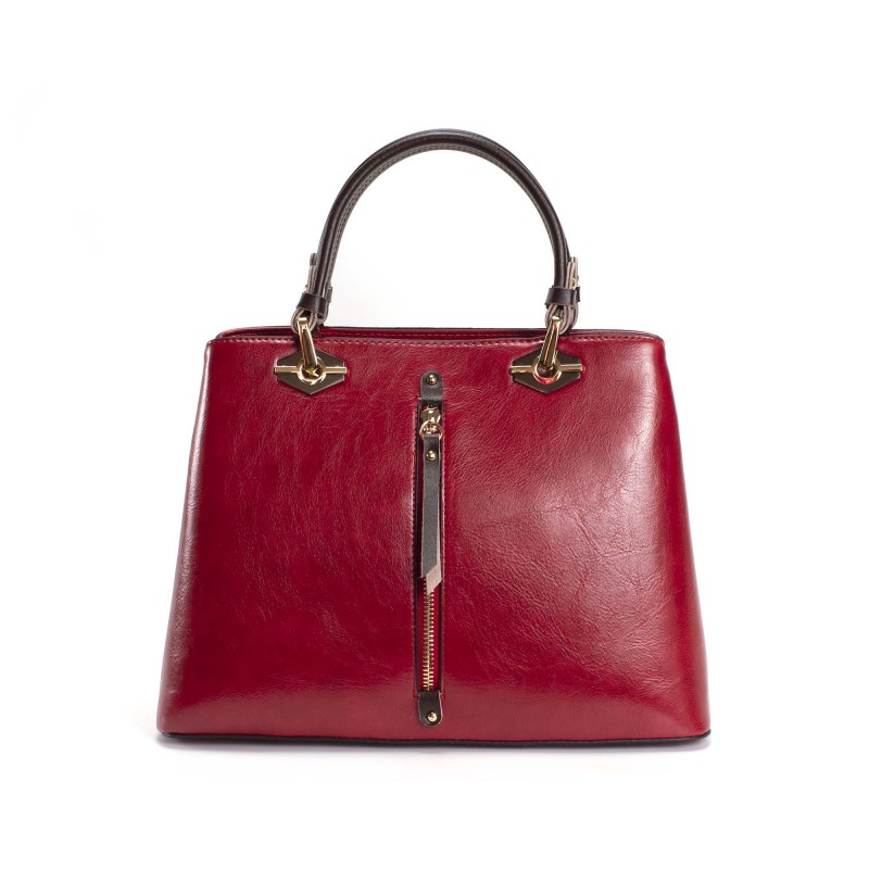 Женская классическая сумка Miranda красная фото