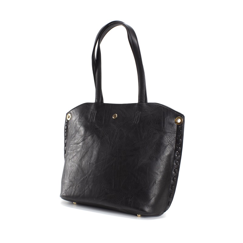 Женская сумка Isa Paulina Sky черная - 1 фото