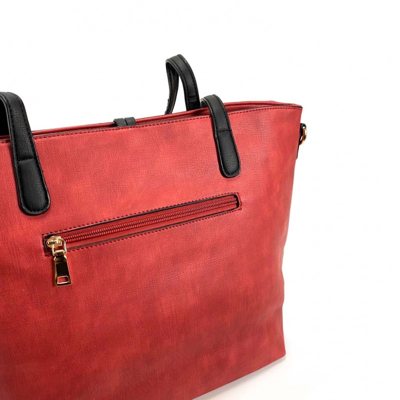 Женская сумка Joanna красная - 2 фото