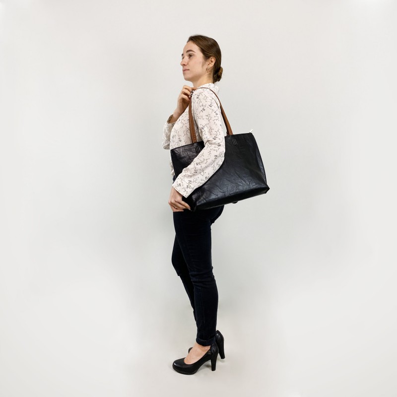 Женская сумка Karen черная - 3 фото
